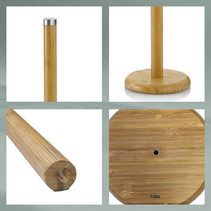 Keukenrolhouder Bamboe - Kela | Katana