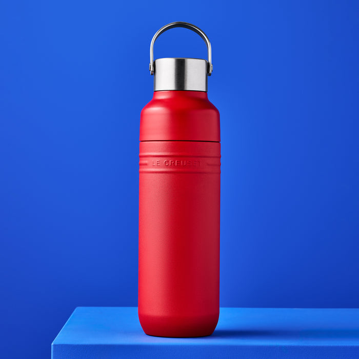 Le Creuset On The Go Drinkfles 1 L - Kersenrood