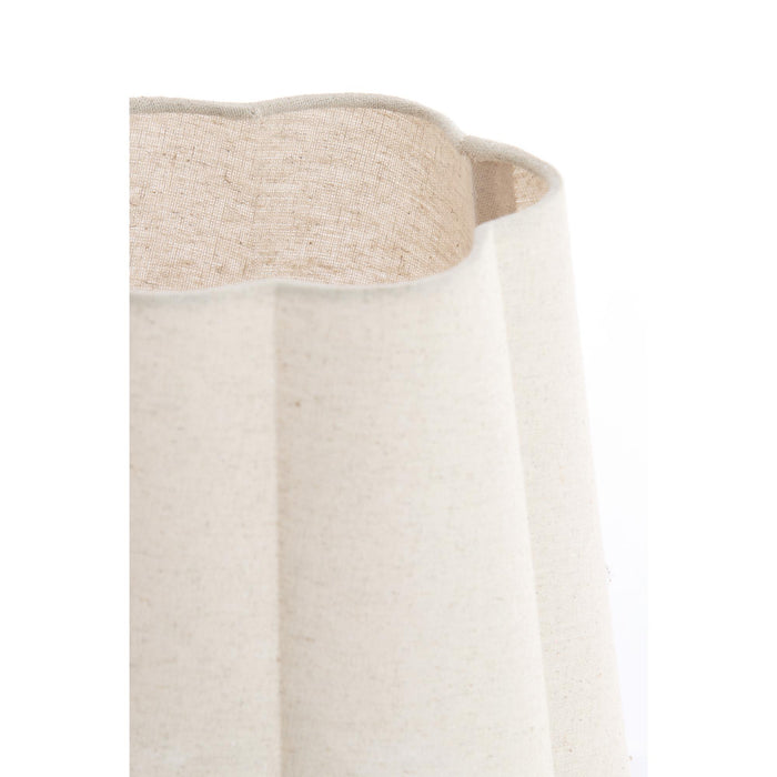 Light & Living Tafellamp Musaby - Linnen - Ø25cm
