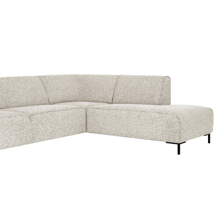 by fonQ Loft Hoekbank Rechts - Chenille Melange - Ecru