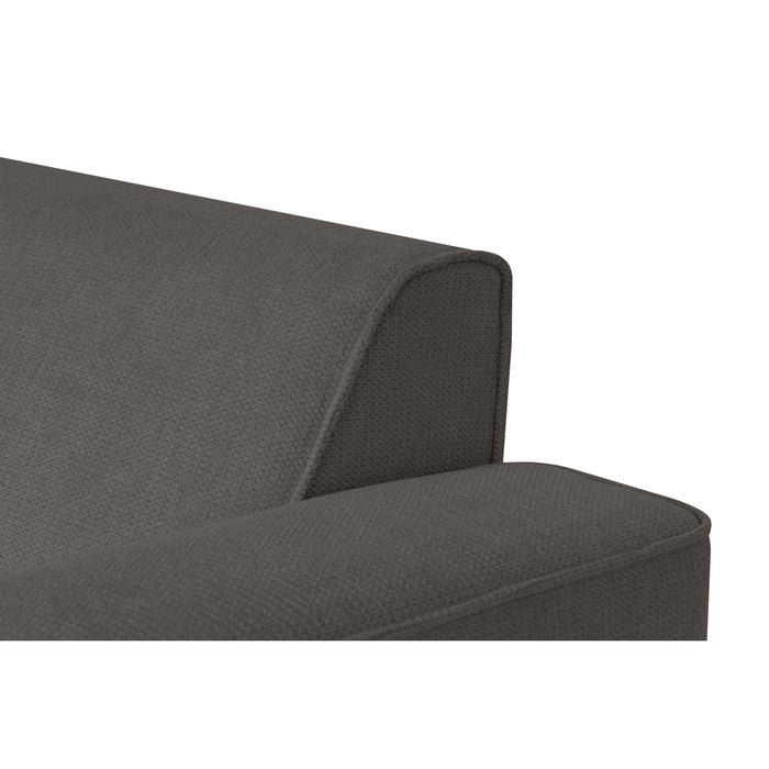 by fonQ Loft Hoekbank Links - Chenille - Antraciet
