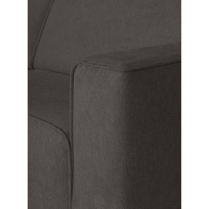 by fonQ Loft Hoekbank Links - Chenille - Antraciet