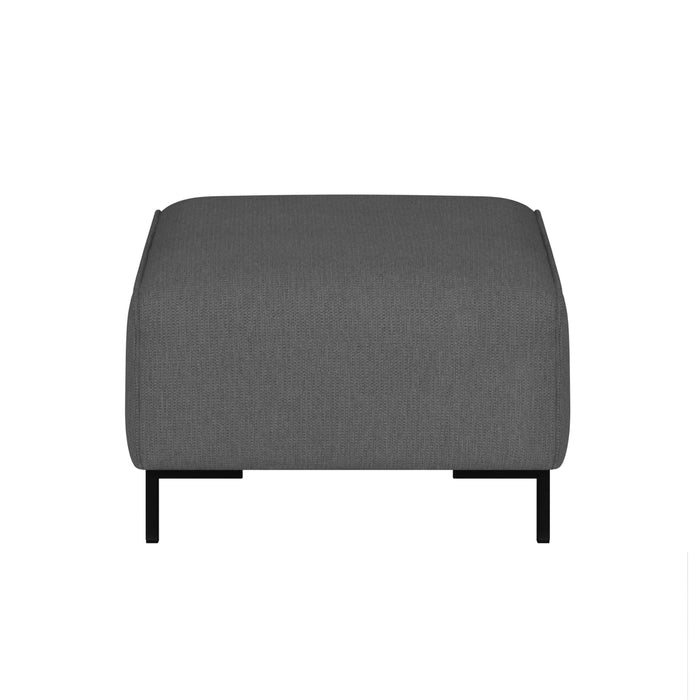 by fonQ Loft Hocker - Chenille - Antraciet