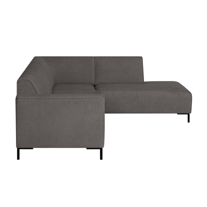 by fonQ Loft Hoekbank Rechts - Chenille - Antraciet