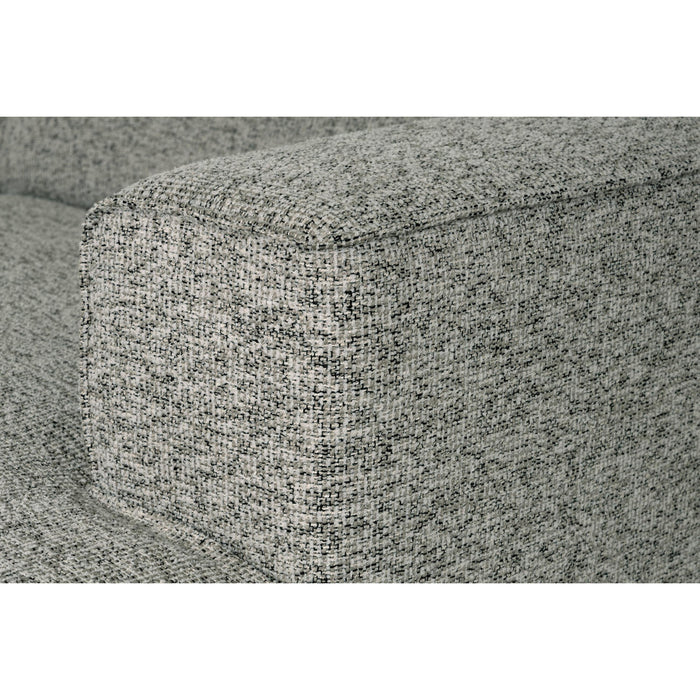 by fonQ Loft Hoekbank Rechts - Chenille Melange - Mintgroen