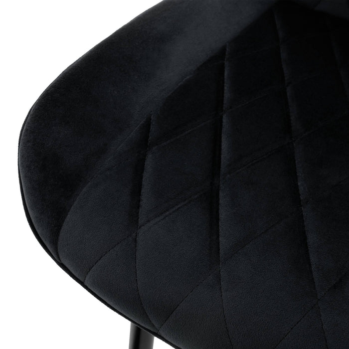 ML-Design Eetkamerstoel Diadema velvet set van 6