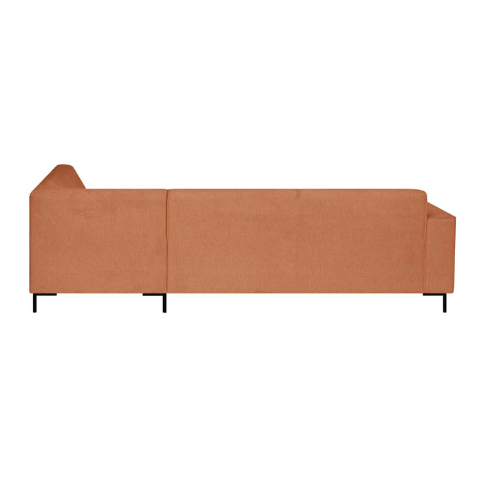 by fonQ Loft Hoekbank Rechts - Chenille - Roest
