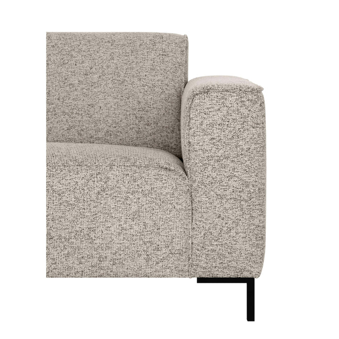 by fonQ Loft 2,5-zitsbank - Chenille Melange - Beige