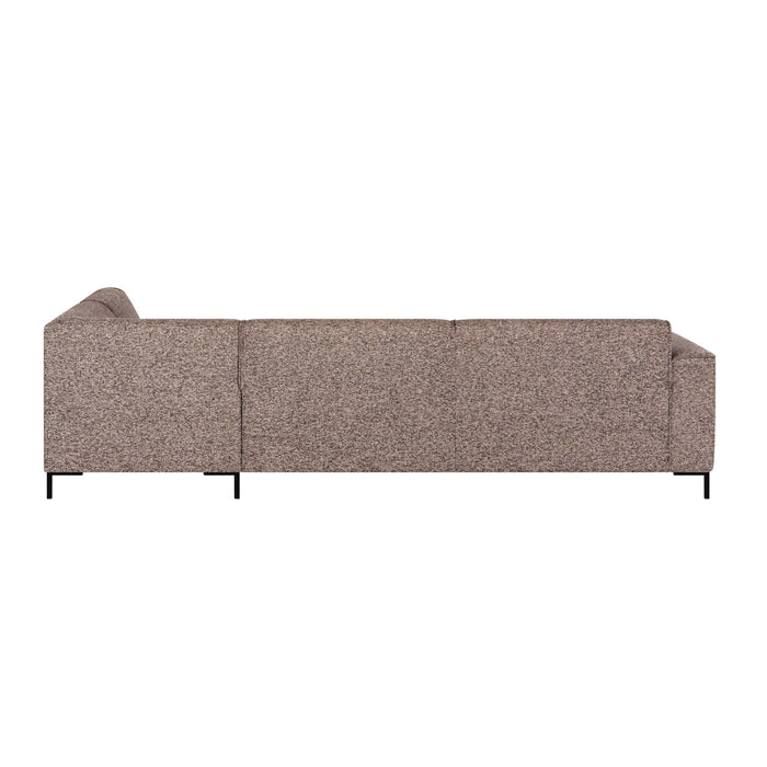 by fonQ Loft Hoekbank Rechts - Chenille Melange - Blush