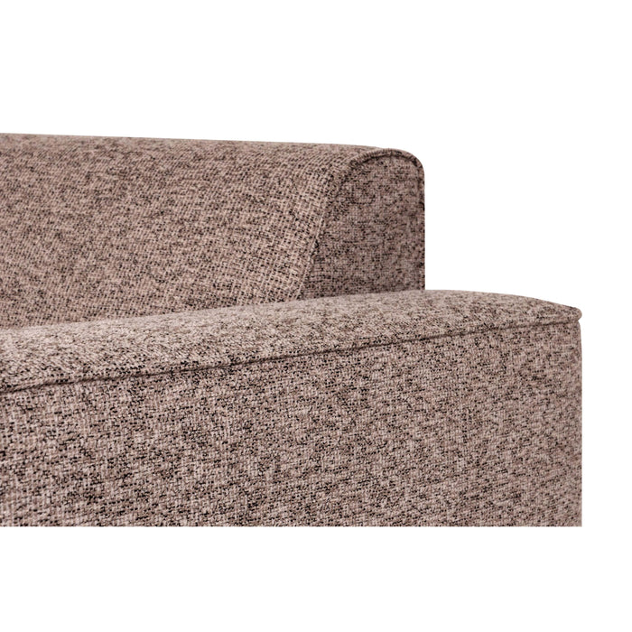 by fonQ Loft Hoekbank Rechts - Chenille Melange - Blush