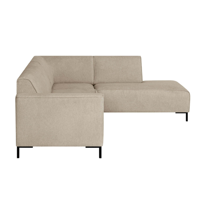 by fonQ Loft Hoekbank Rechts - Chenille - Greige