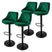 ML-Design Barkruk Elia velvet set van 4