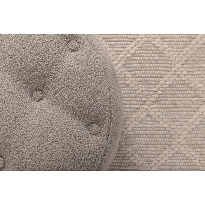 Svea - Juno hocker - teddy - grijs