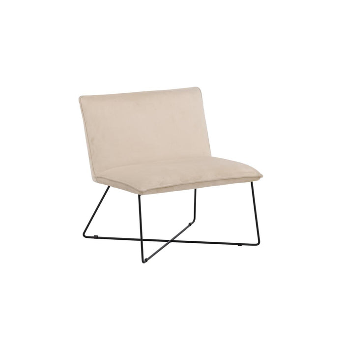 Svea - Piva fauteuil - velvet - beige