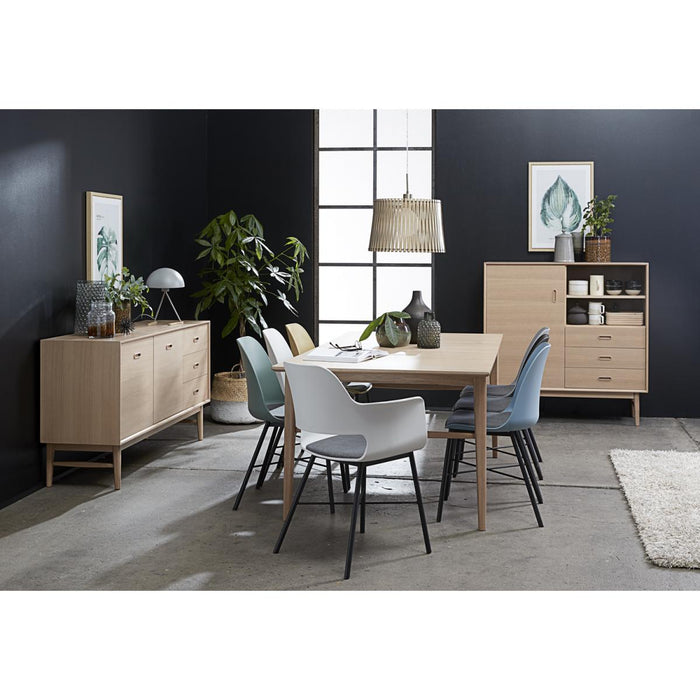 Nordic Home Rosie eetkamerstoel - wit