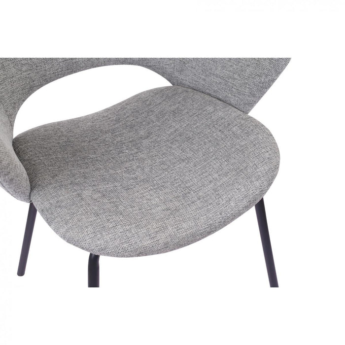 Nordic Home Nanette eetkamerstoel - grijs