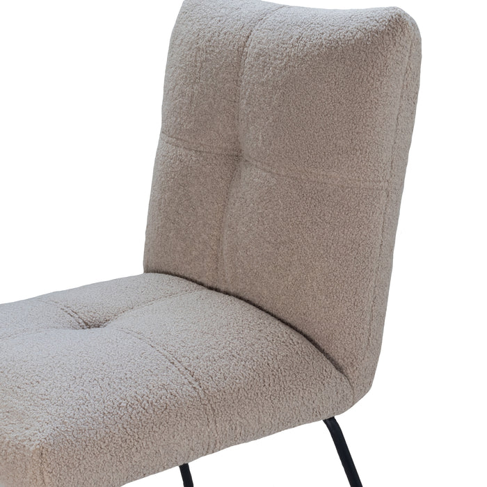 Giga Meubel - Eetkamerstoel Teddy Taupe - Stoel Felice
