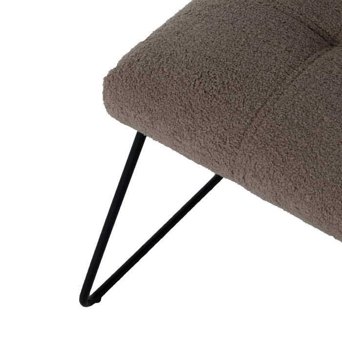 Giga Meubel - Eetkamerstoel Teddy Taupe - Stoel Felice