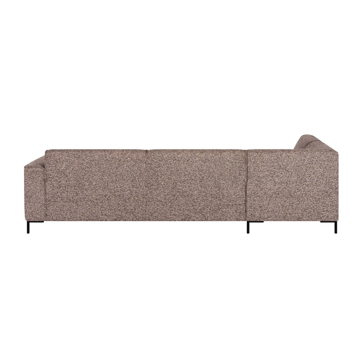 by fonQ Loft Hoekbank Links - Chenille Melange - Blush