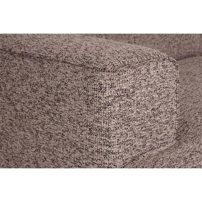 by fonQ Loft Hoekbank Links - Chenille Melange - Blush