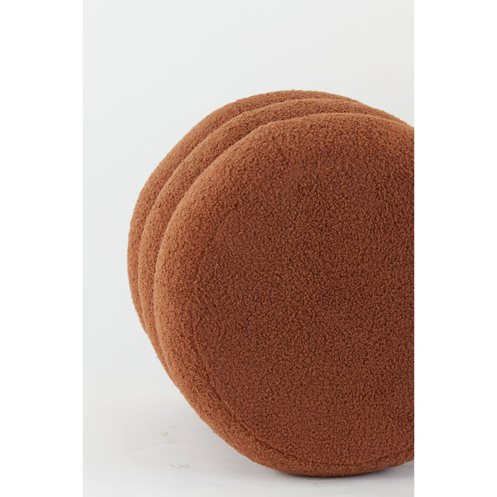 Light & Living Light&living Poef Ø40x45 cm KIMI teddy terra+goud