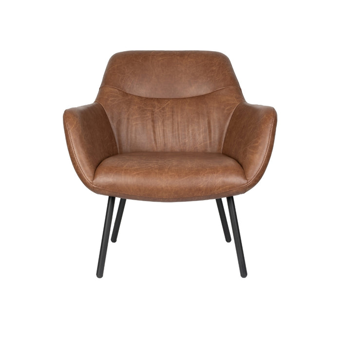 Puur - Kasey fauteuil - vintage bruin