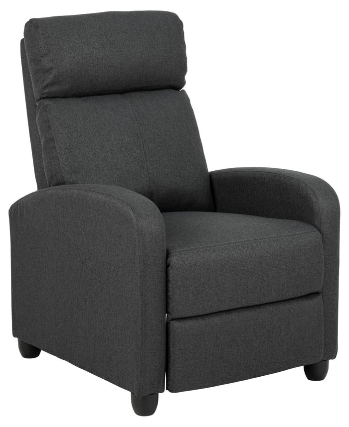 Giga Living - Relaxfauteuil Antraciet - Verstelbaar - Vilda