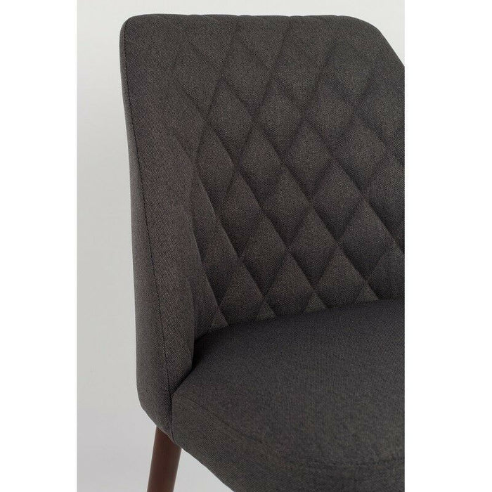 Puur - Nolby eetkamerstoel stof donkergrijs