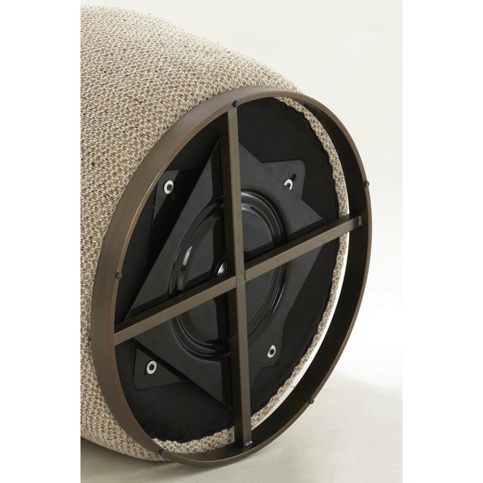 Light & Living Light&living Stoel 68x65x77 cm KEMENA zand+crème|terra