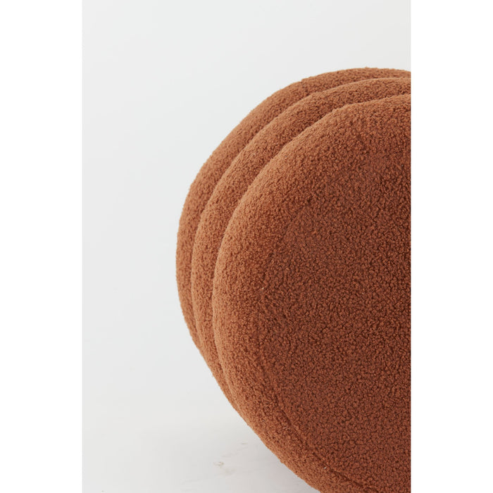 Light & Living Light&living Poef Ø40x45 cm KIMI teddy terra+goud