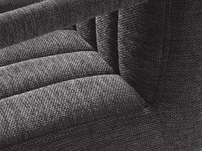 Giga Living - Eetkamerstoel Stof Donkergrijs - Trout - Set van 2