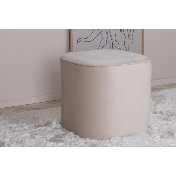 Svea - Arlo poef - velvet - beige