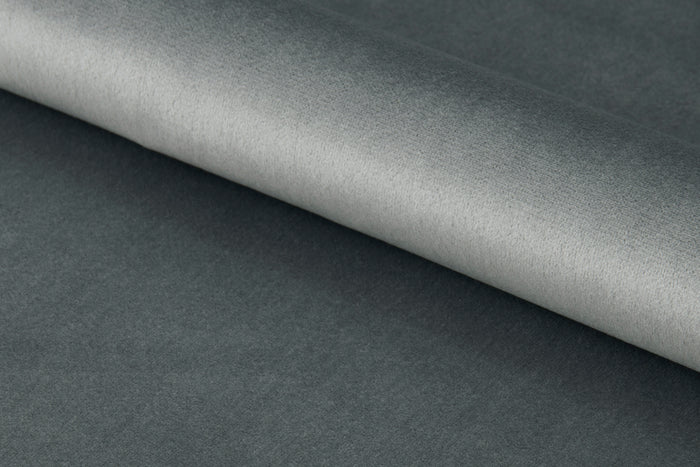 Hioshop Dia eetkamerstoel velours grijs.