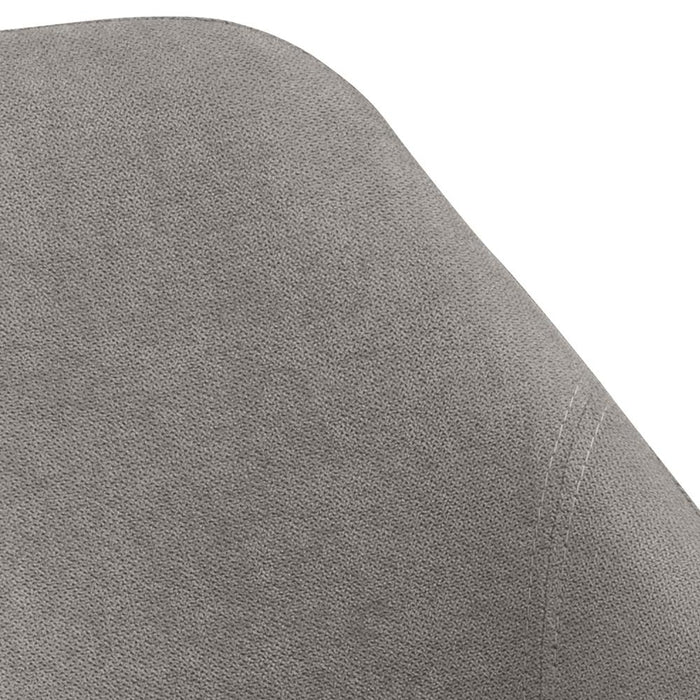 Giga Living - Eetkamerstoel Met Armleuning Lhen Lichtgrijs