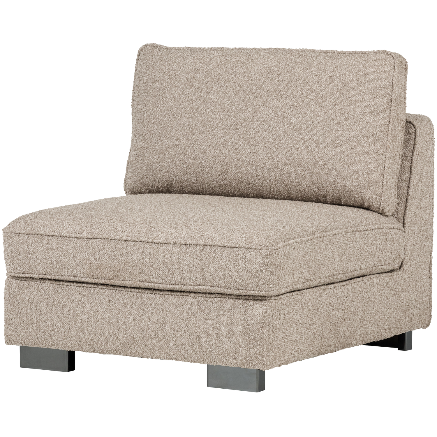 vtwonen Lazy 1-Zits Element - Bouclé - Naturel