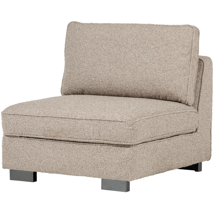 vtwonen Lazy 1-Zits Element - Bouclé - Naturel