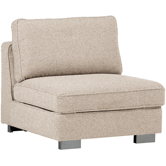 vtwonen Lazy 1-Zits Element - Bouclé - Naturel