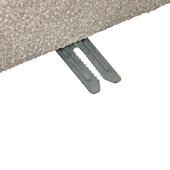 vtwonen Lazy 1-Zits Element - Bouclé - Naturel