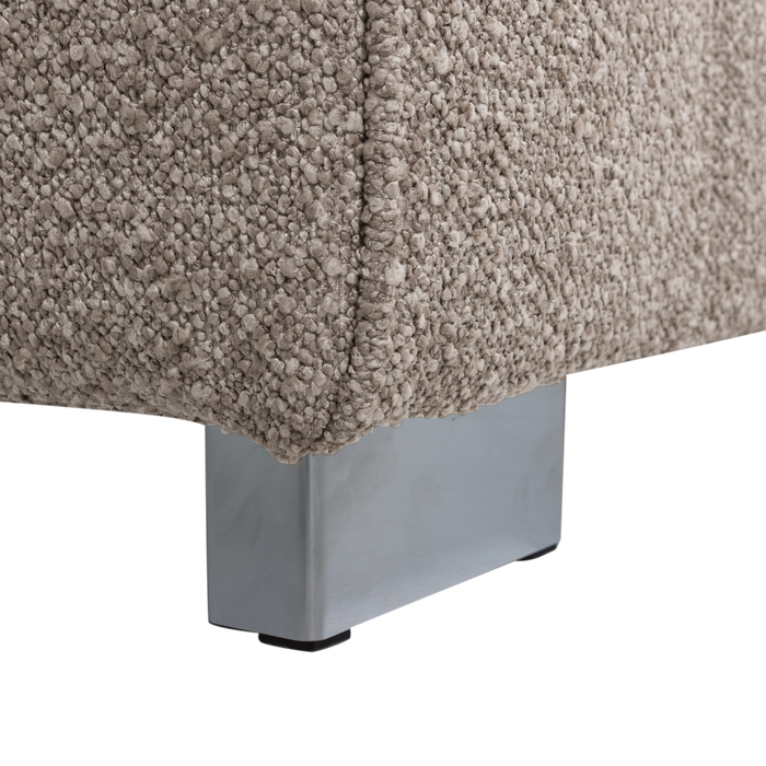 vtwonen Lazy 1-Zits Element - Bouclé - Zand