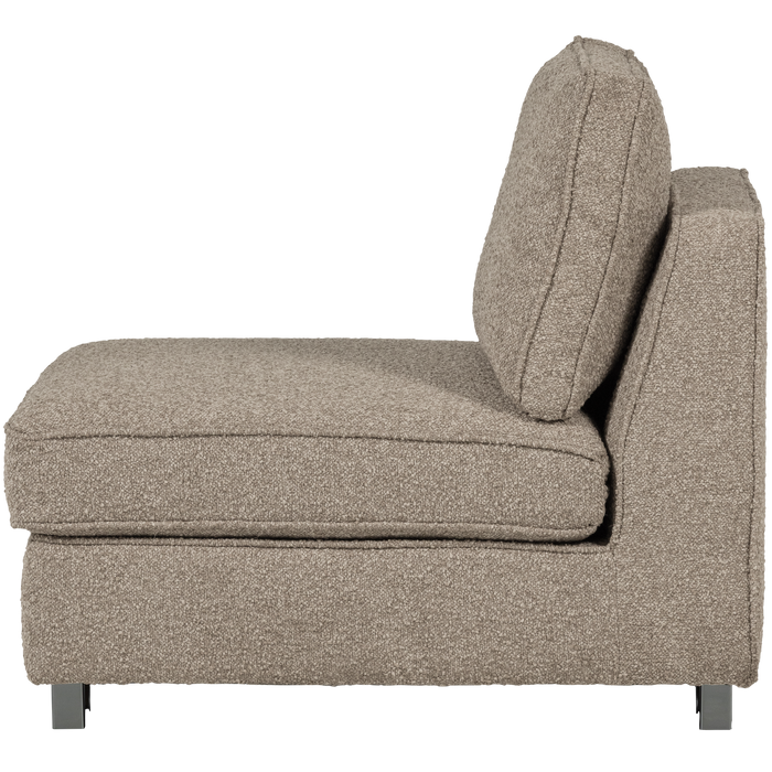 vtwonen Lazy 1-Zits Element - Bouclé - Zand
