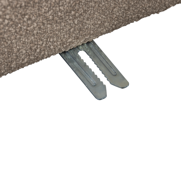 vtwonen Lazy 1-Zits Element - Bouclé - Zand