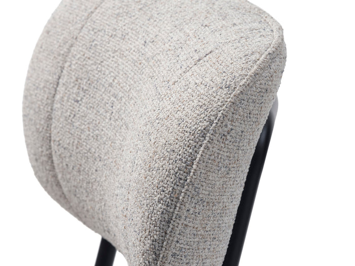 Giga Living - Eetkamerstoel Zonder Armleuning - Off White Stof - Buffalo - Set van 2