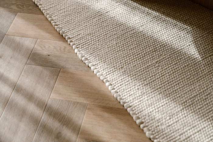 Mrcarpet Wollen vloerkleed Ivoorwit Gotland 240x340cm