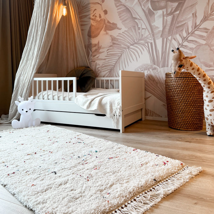 Mrcarpet kindervloerkleed stippen multi 120x170cm