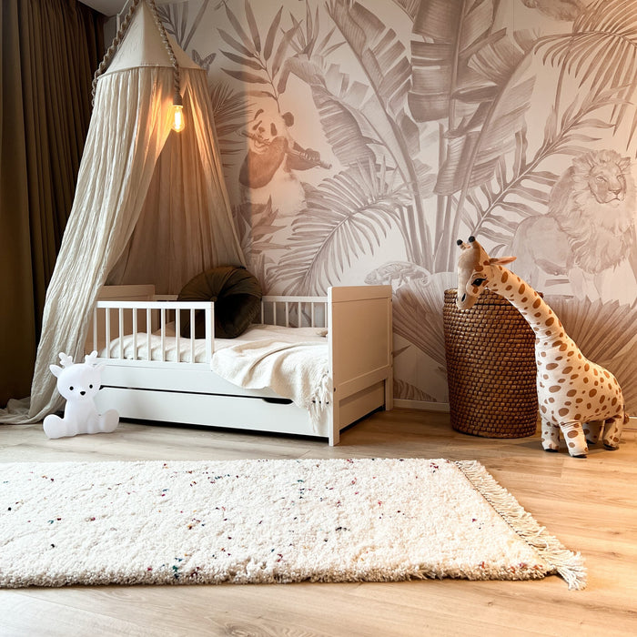 Mrcarpet kindervloerkleed stippen multi 120x170cm