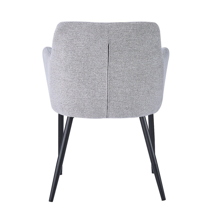 Livingfurn - Eetkamerstoel Beige - Zithoogte 51cm - Bronco - Set van 2