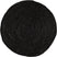 Mrcarpet Rond jute vloerkleed Zwart|Antraciet 120cm