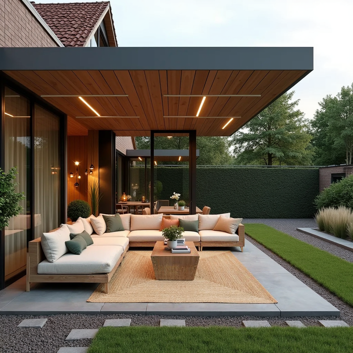 Mrcarpet Jute Buitenkleed Outdoor Breeze Naturel 140 x 200cm