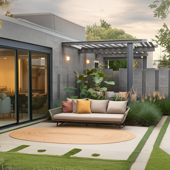 Mrcarpet Buitenkleed Jute Ovaal Outdoor Breeze Naturel 160 x 230cm