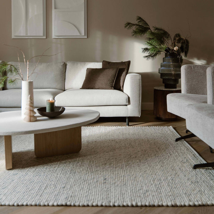 Mrcarpet Wollen vloerkleed Beige|gemeleerd Gotland 200x290cm